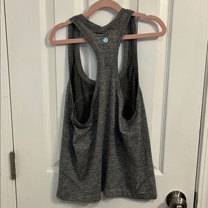 lululemon athletica Charcoal Racerback Running Tank Top